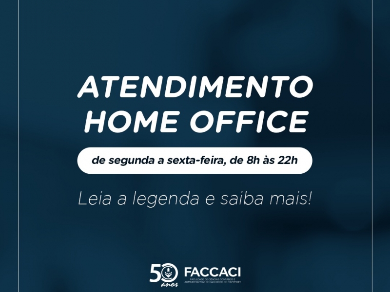 ATENDIMENTO HOME OFFICE